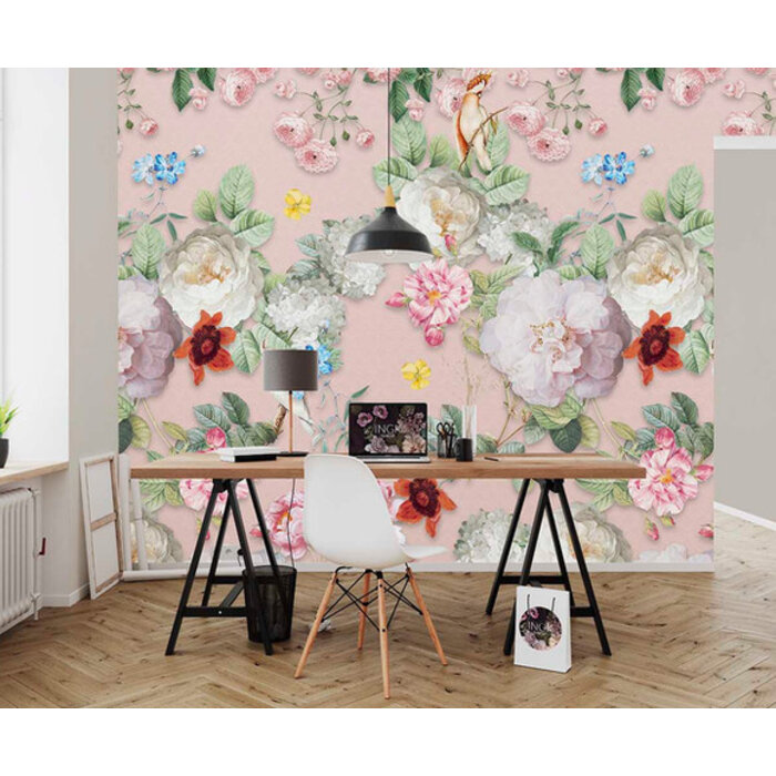 Floral Utopia - Sweet Rosa Pink 200x280cm