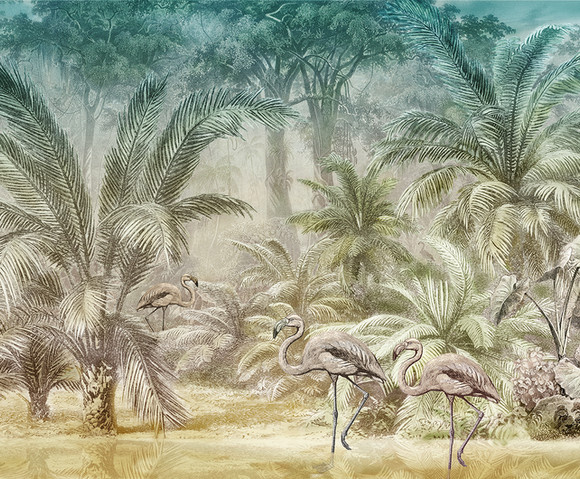 Floral Utopia - Pondicherry Evening 400x280cm