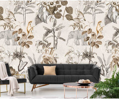 Floral Utopia - Luang Prabang Neutral 200x280cm