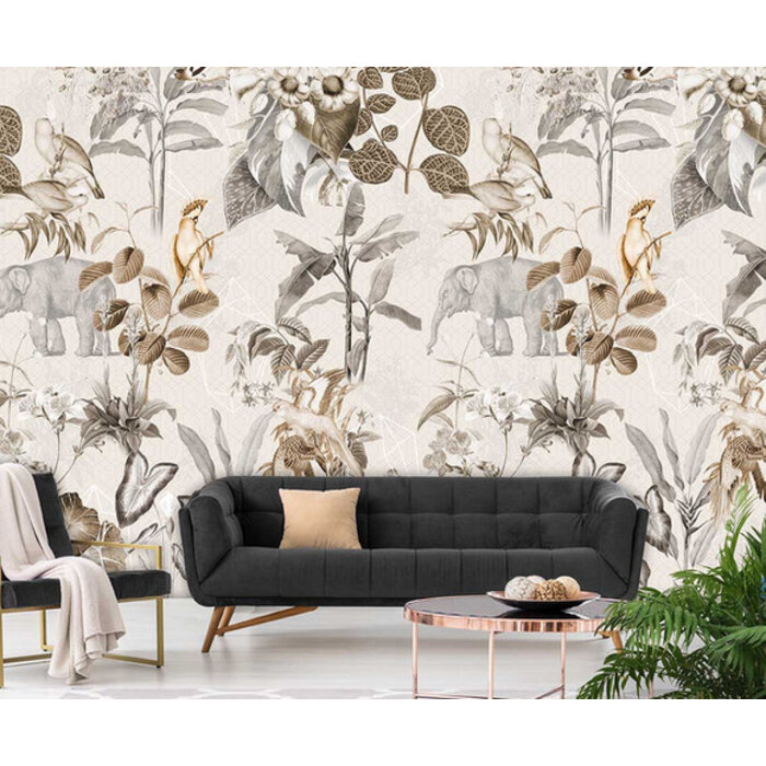 Floral Utopia - Luang Prabang Neutral 200x280cm