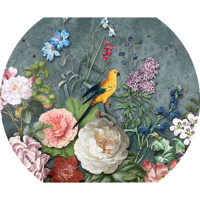 Floral Utopia - Abundance Dark 150x150cm