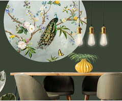 Floral Utopia - Secret Garden 100x100cm