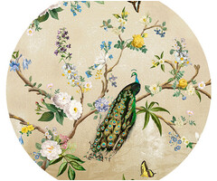 Floral Utopia - Secret Garden 150x150cm