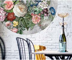 Floral Utopia - Abundance Light 100x100cm