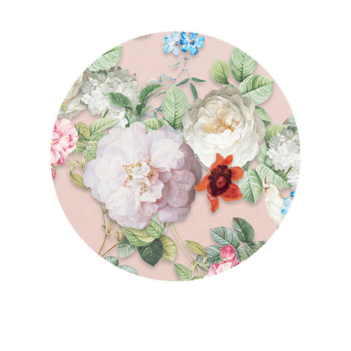 Floral Utopia - Sweet Rosa Pink 150x150cm