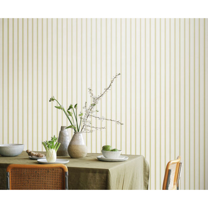 Simply Stripes - Ticking Stripe Asparagus