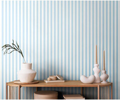Simply Stripes - Candy Stripe Baby Blue