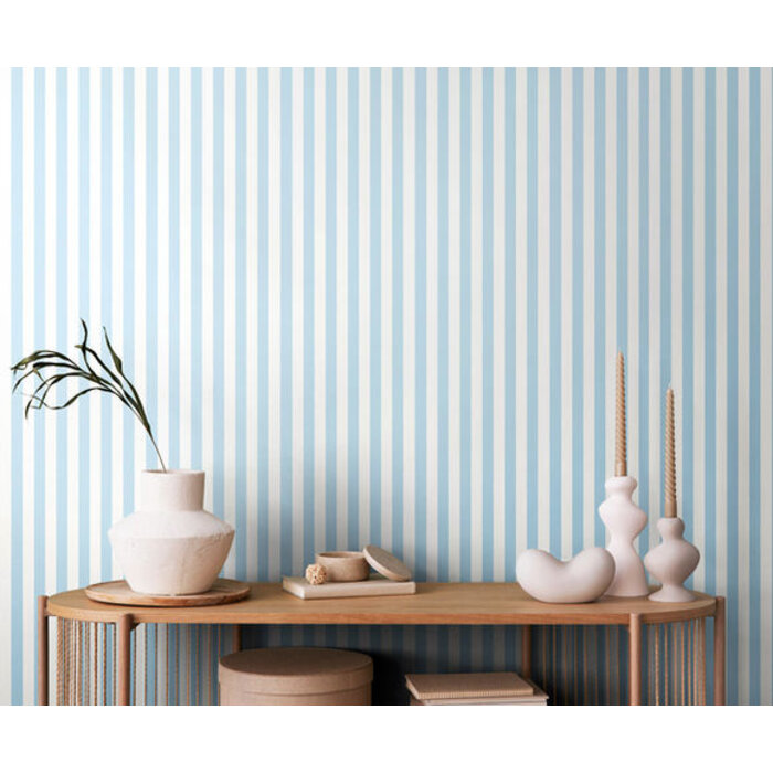 Simply Stripes - Candy Stripe Baby Blue