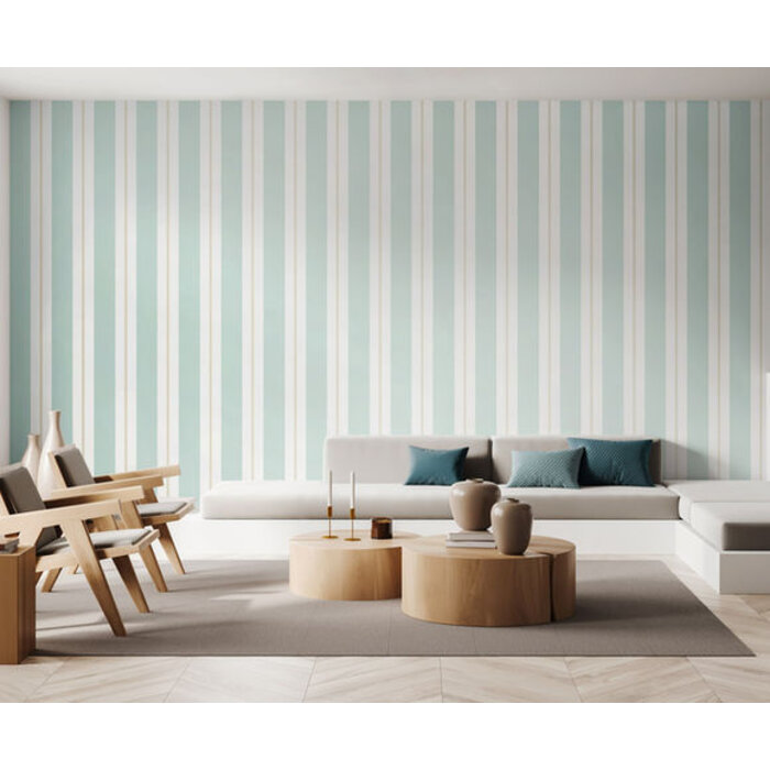 Simply Stripes - Wide Stripe Seafoam