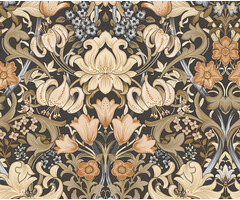 Tales of the Manor - Fleurmont Charcoal/Orange