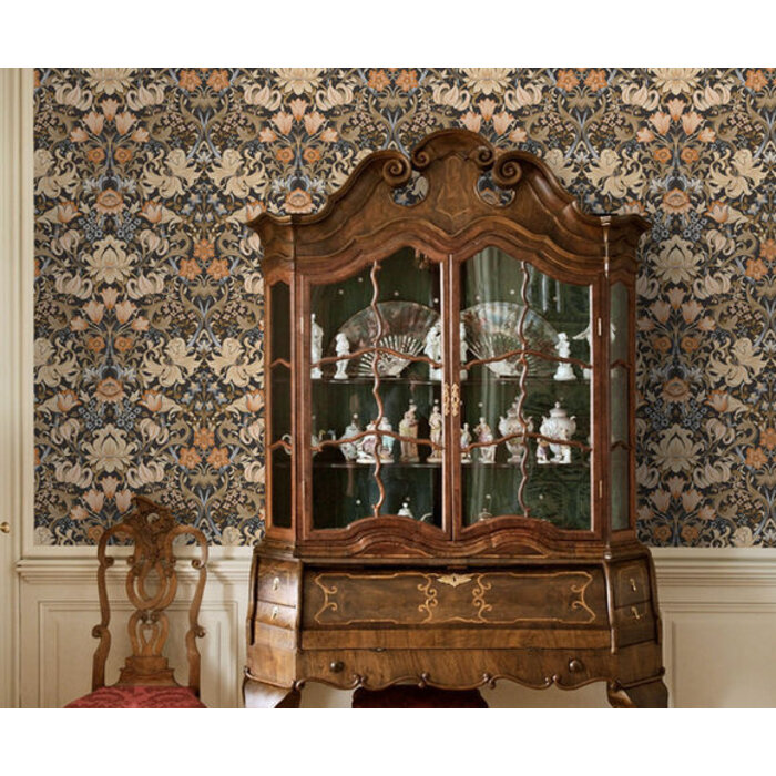 Tales of the Manor - Fleurmont Charcoal/Orange