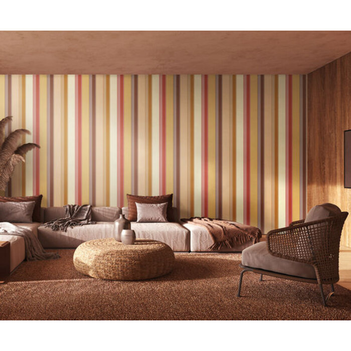 Laid Bare - Multi Stripe Amber Mix