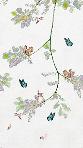 Abby & Bryan - Fairytale spring 100x280cm