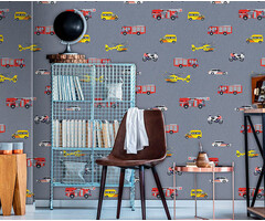 Abby & Bryan - To the rescue! Grey 100x280cm