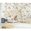 Abby & Bryan - Spring deer mint 100x280cm