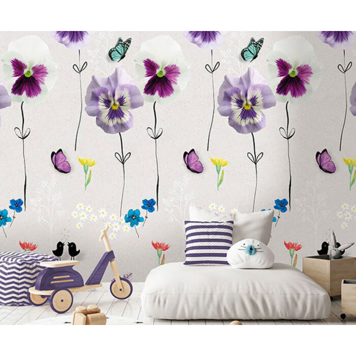 Abby & Bryan - Viola 100x280cm