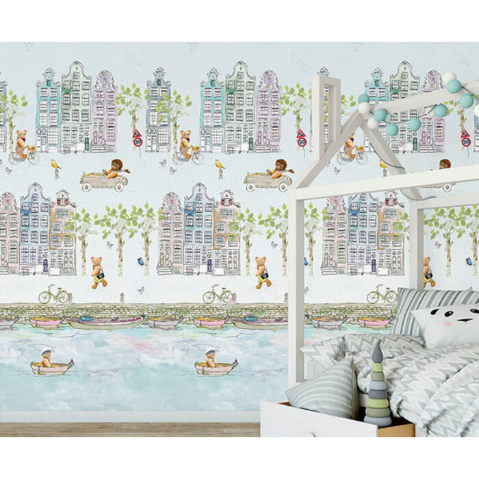 Abby & Bryan - We love Amsterdam 100x280cm