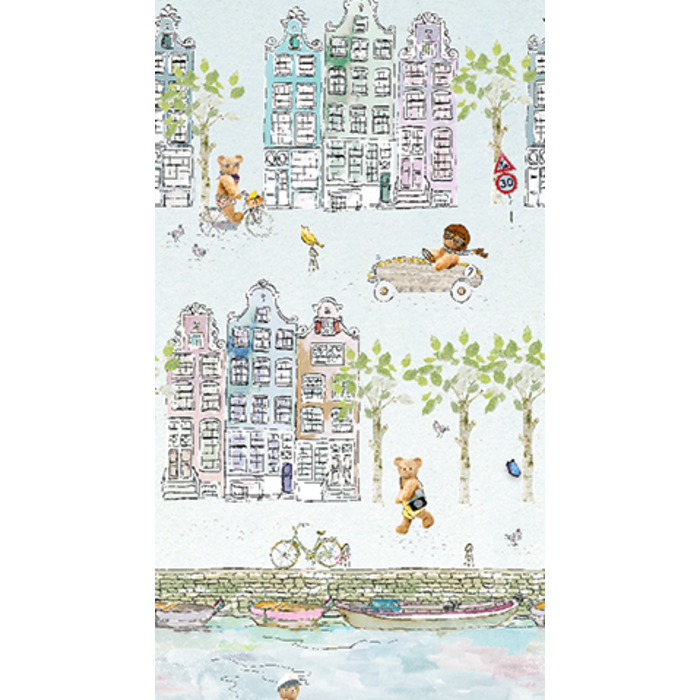 Abby & Bryan - We love Amsterdam 100x280cm