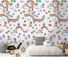 Abby & Bryan - Graffiti Baby 100x280cm