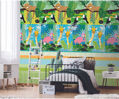 Abby & Bryan - It's a jungle out there 100x280cm