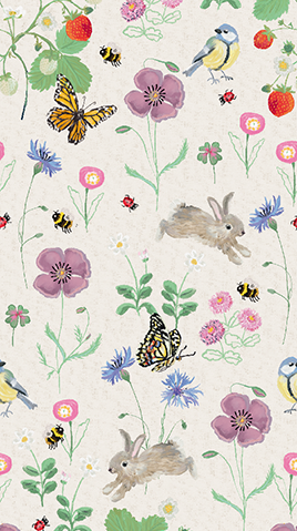 Abby & Bryan - Meadow Day 100x280cm