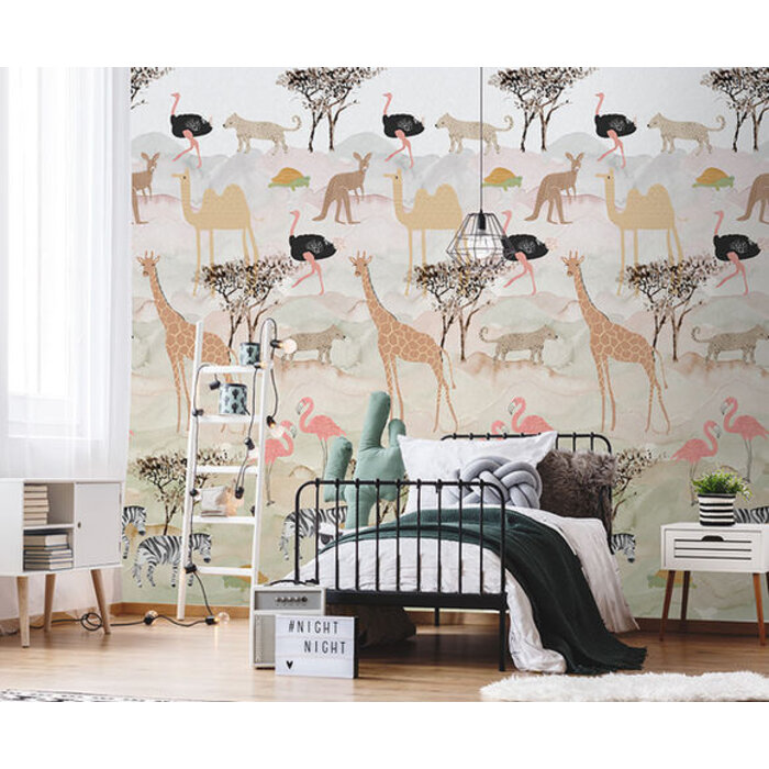 Abby & Bryan - Safari parc 100x280cm