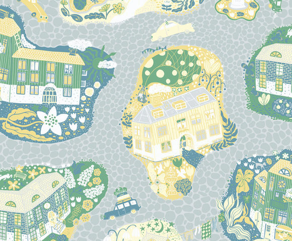 Resan - Staden Light blue