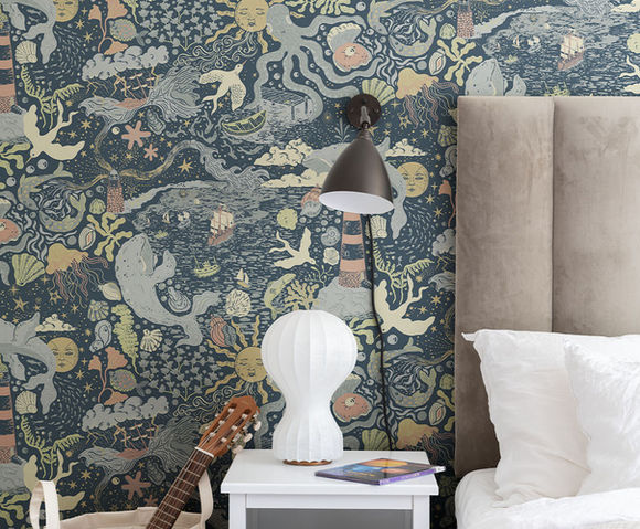 Resan - Havet Dark blue