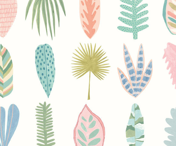 Glasshouse - Leaf Boogie Pastel