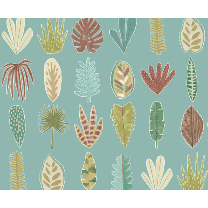 Glasshouse - Leaf Boogie Seafoam