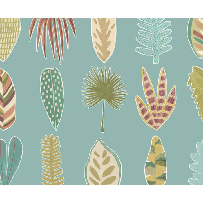 Glasshouse - Leaf Boogie Seafoam