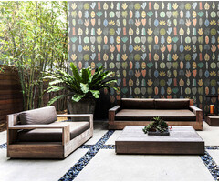 Glasshouse - Leaf Boogie Charcoal