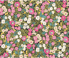 Glasshouse - Flora Ditsy Fuchsia/Jet