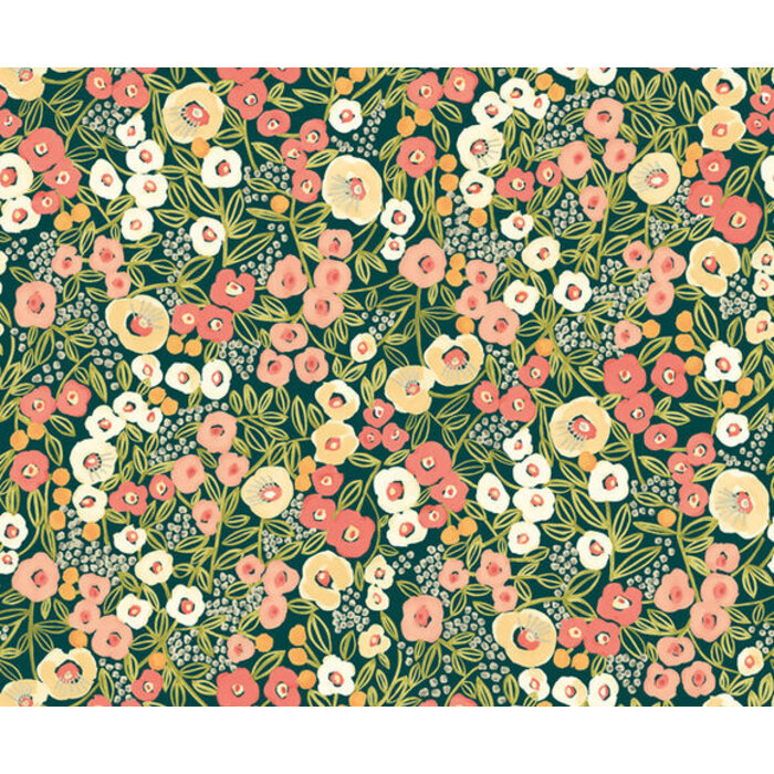 Glasshouse - Flora Ditsy Juniper/Ginger