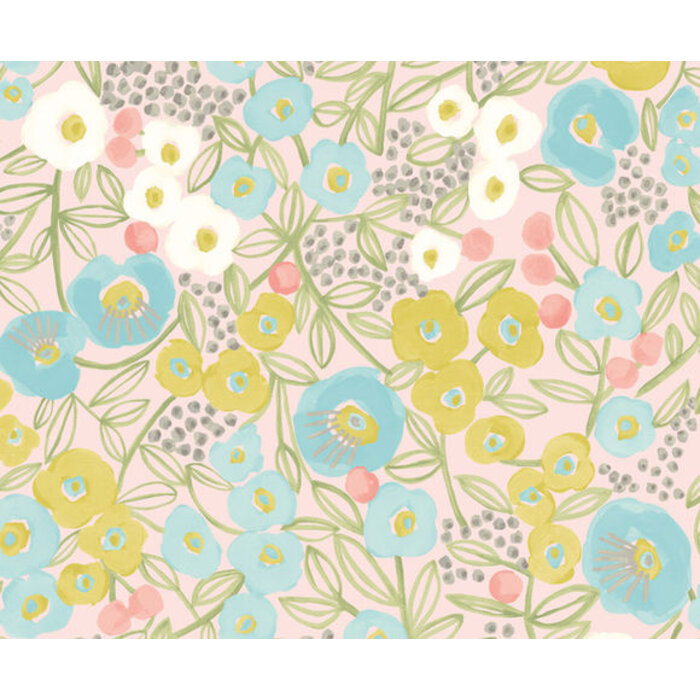 Glasshouse - Flora Blush/Lime