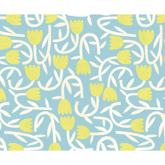 Glasshouse - Tiny Tulip Lime/Sky