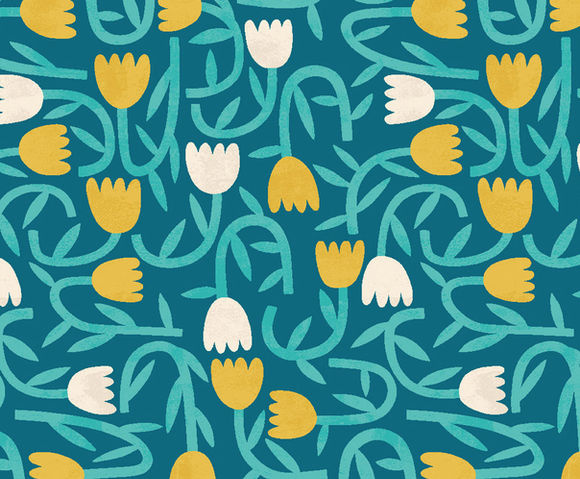 Glasshouse - Tiny Tulip Azure