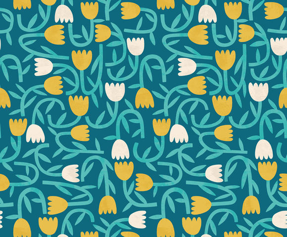 Glasshouse - Tiny Tulip Azure