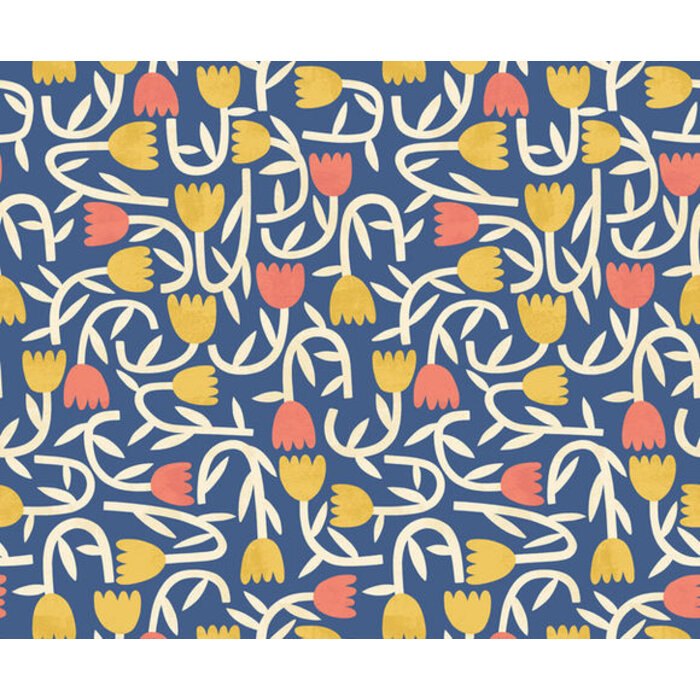 Glasshouse - Tiny Tulip Indigo