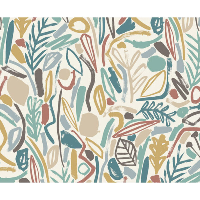 Glasshouse - Verdure Teal/Cinnamon