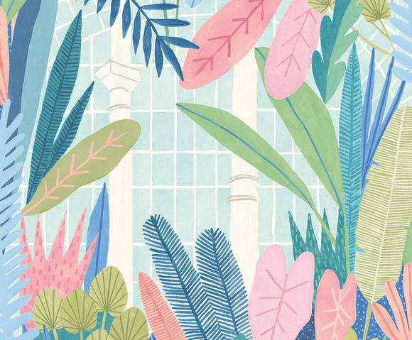 Glasshouse - Glasshouse Indigo/Pink