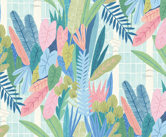 Glasshouse - Glasshouse Indigo/Pink