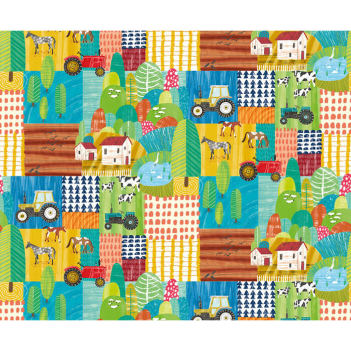 When I Grow Up - Down On The Farm Teal Twist