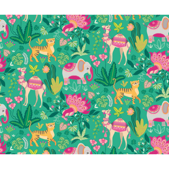 When I Grow Up - Samba Safari Emerald Twist