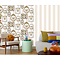Illusion - blokstreep beige/wit