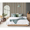 Illusion - houten plankjes beige