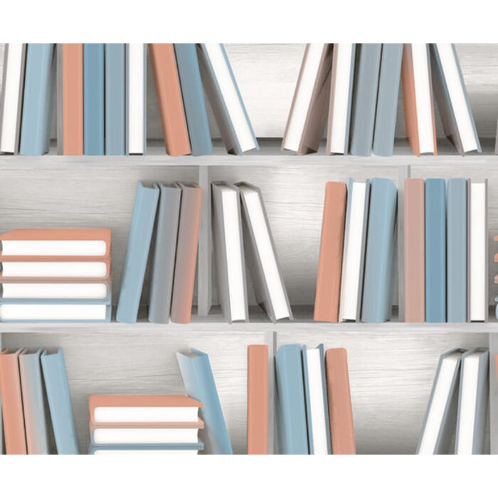 Illusion - boekenplank beige/grijs