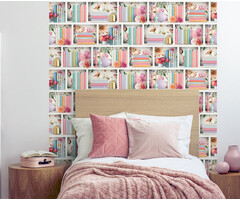 Illusion - boekenplank wit/multi