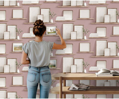 Illusion - fotolijstjes roze