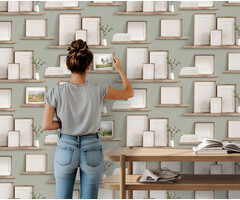 Illusion - fotolijstjes groen